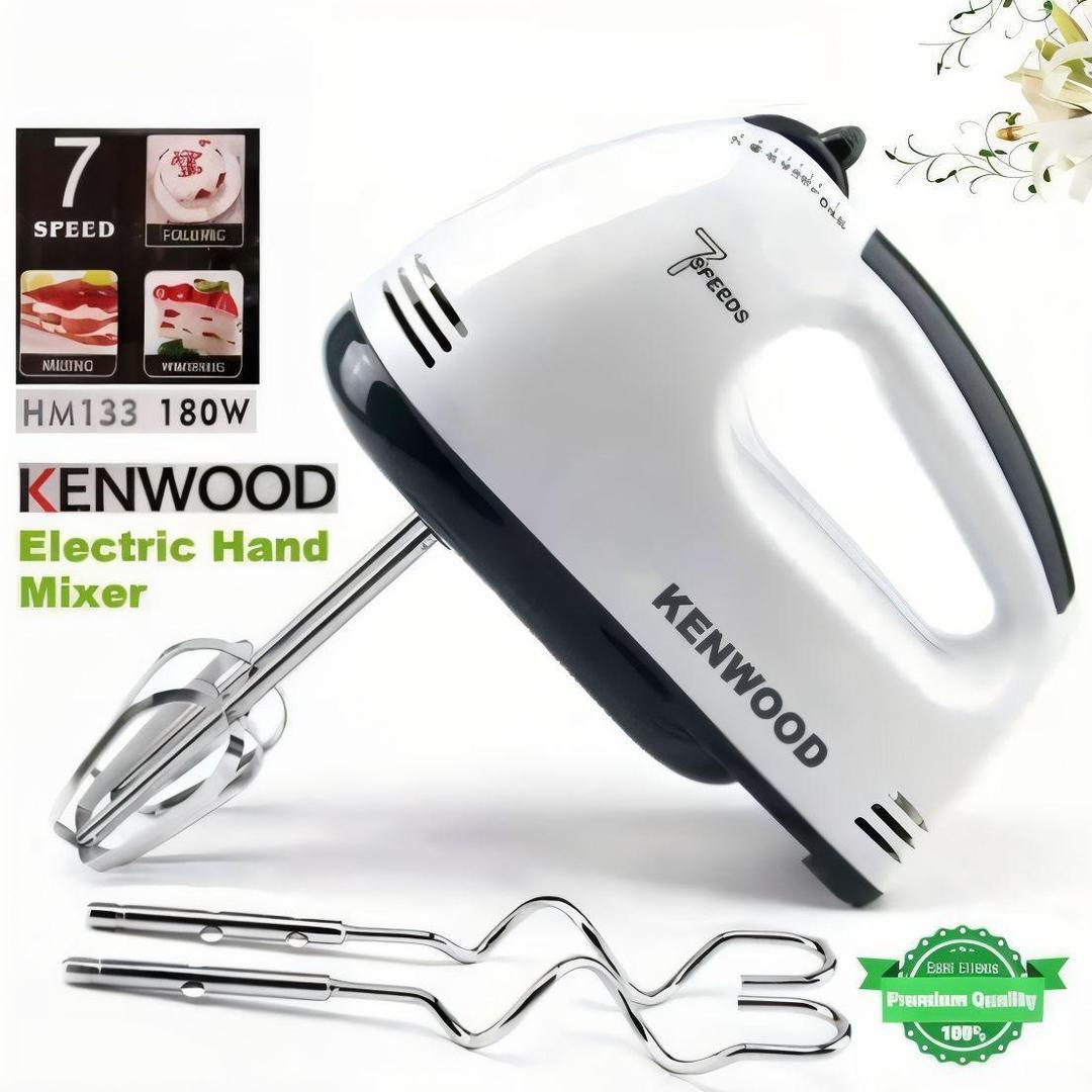 5 Speed Hand Mixer - 1 Pc Stylish & Powerful Kitchen Essential